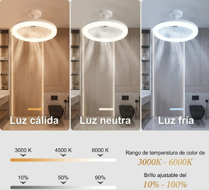 Ventilador de techo 2 en 1
