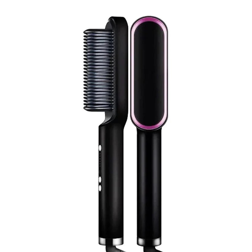 Cepillo Alisador Cerámico Lux Pro™ - Alisado Profesional en Minutos.