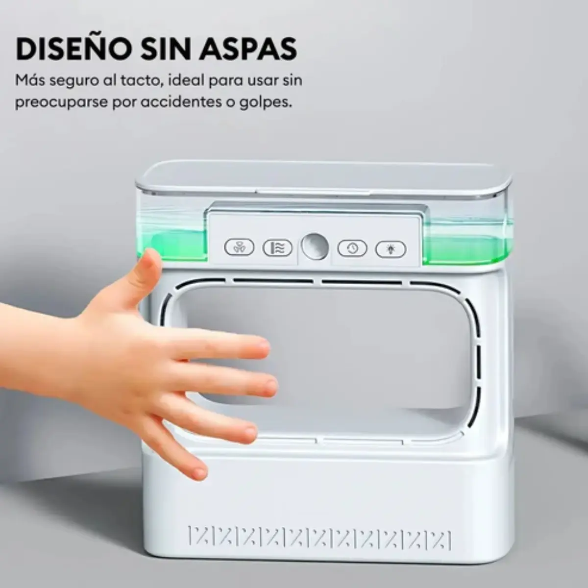 Mini aire acondicionado portátil sin aspa