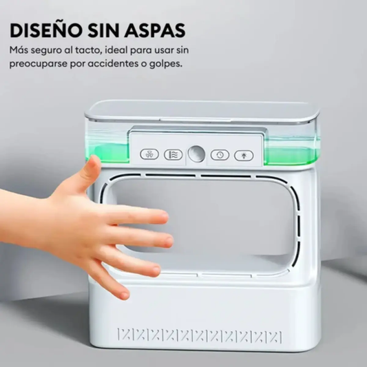 Mini aire acondicionado portátil sin aspa
