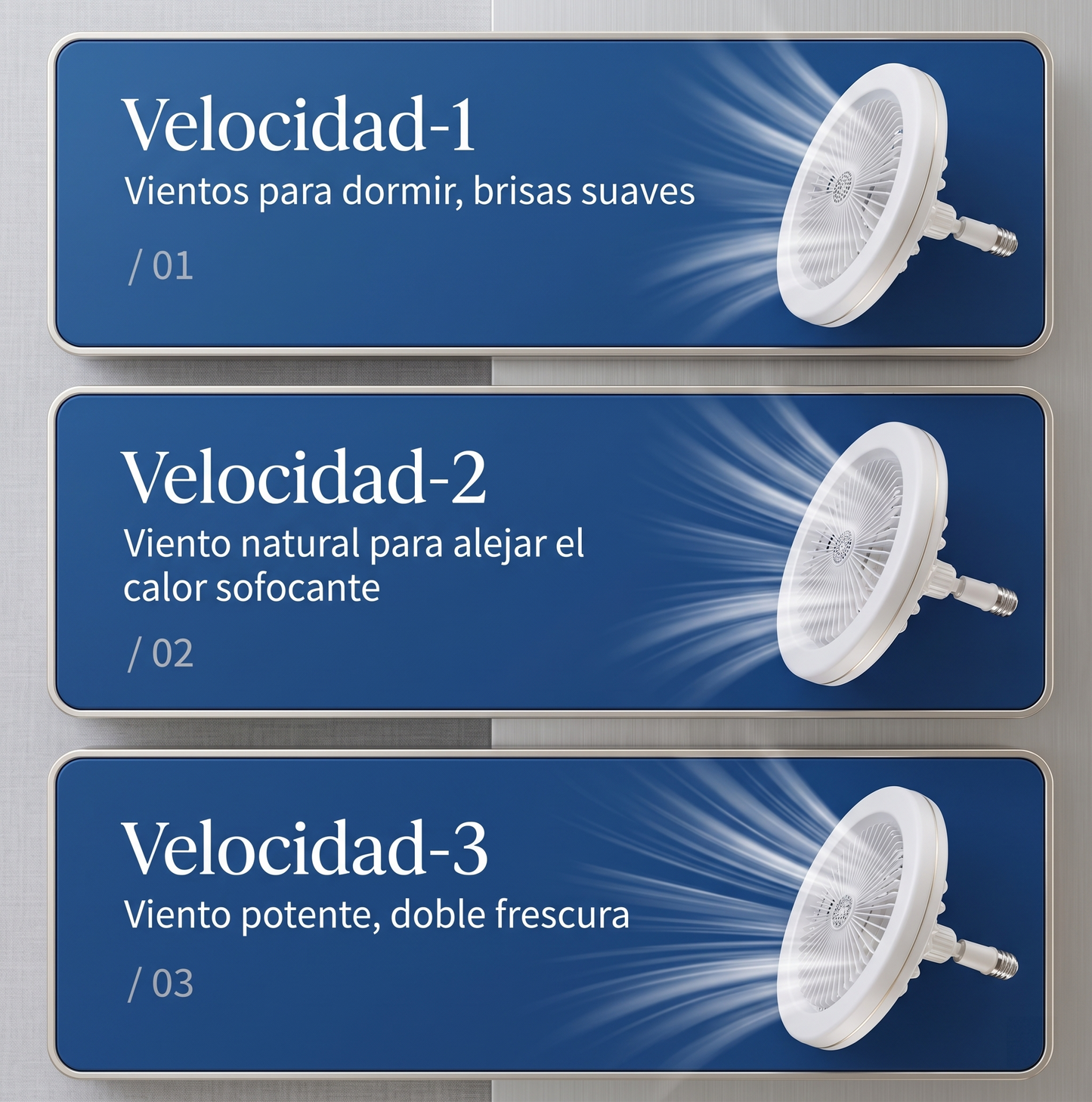 Ventilador de techo 2 en 1