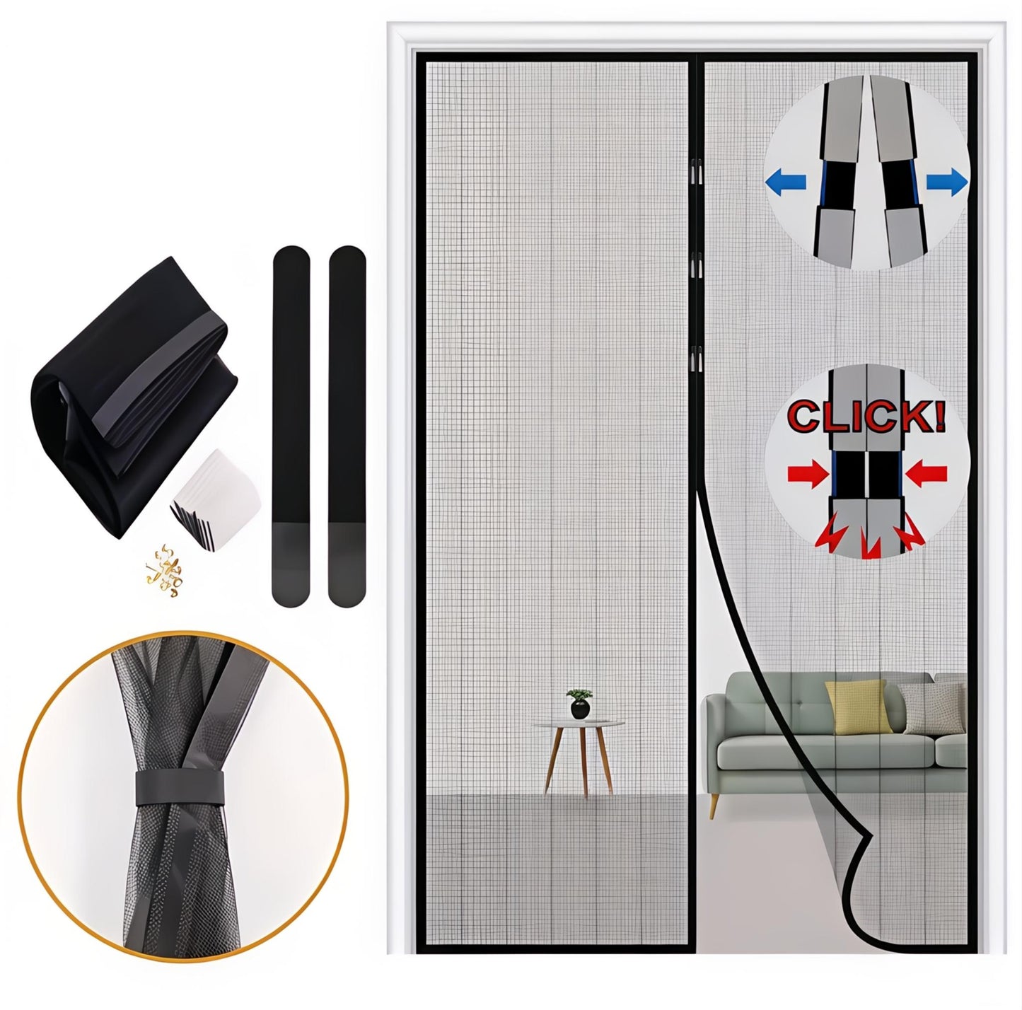 OFERTA 2×1 Cortina Magnética Antimosquitos